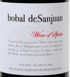 Bobal de San Juan - Utiel-Requeña DO Tinto