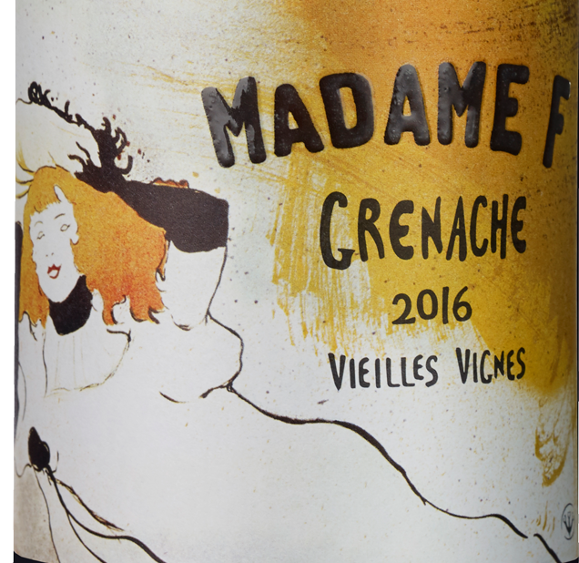 Madame F - Grenache Vieilles Vignes - Côtes Catalanes IGP 2016