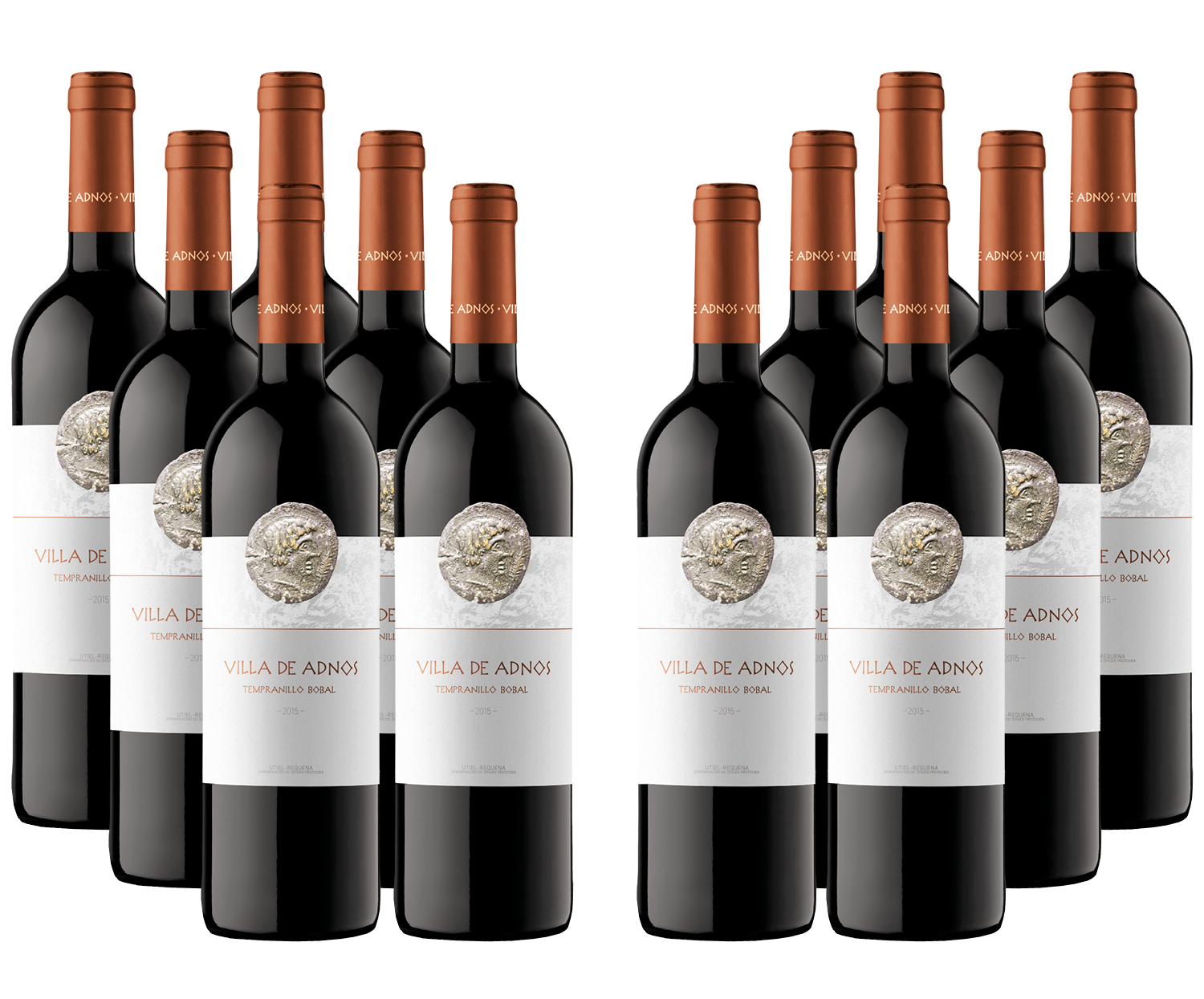 Villa de Adnos - Bobal-Tempranillo - Utiel-Requena DOP 2017
